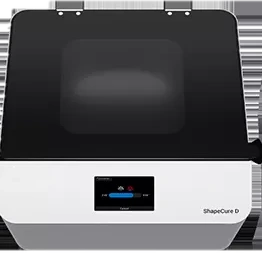 UV curing unit with dark lid and touchscreen